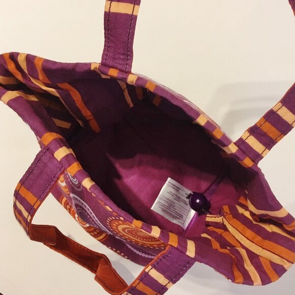 Purse Wallet Key Chain Avon Draw String Handbag Dragonfly Clutch Ungaro Logo - Picture 6 of 15